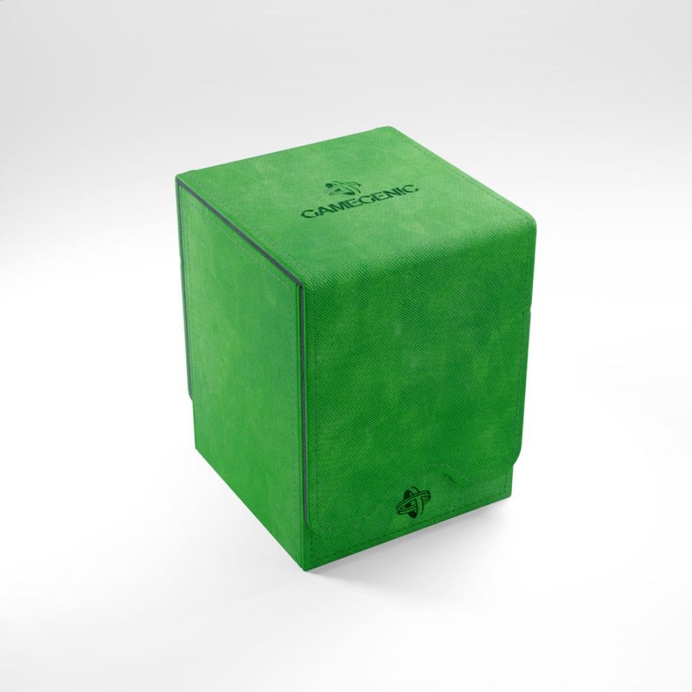 Gamegenic Squire 100+ Convertible Green Deck Box | Card Merchant Takapuna