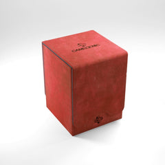 Gamegenic Squire 100+ Convertible Red Deck Box | Card Merchant Takapuna