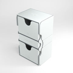 Gamegenic Stronghold 200+ Convertible White Deck Box | Card Merchant Takapuna