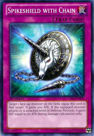 Spikeshield with Chain [CBLZ-EN076] Common | Card Merchant Takapuna