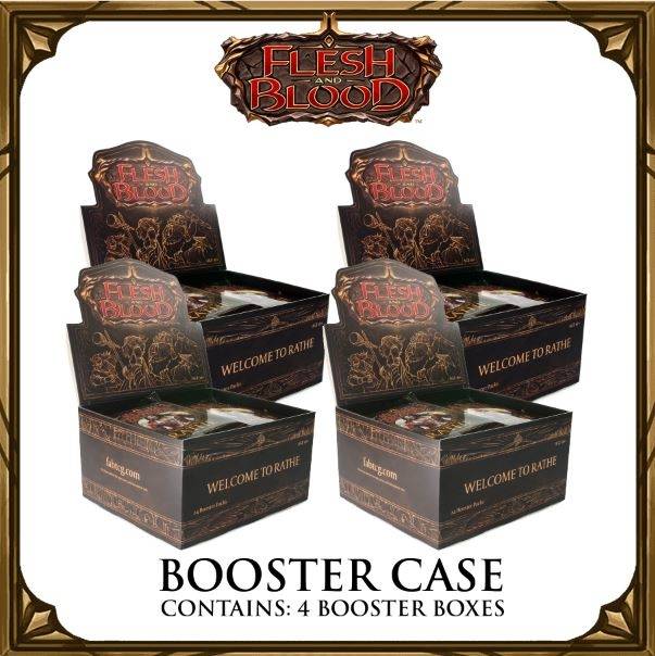 Flesh and Blood: Welcome to Rathe (unlimited) booster case | Card Merchant Takapuna
