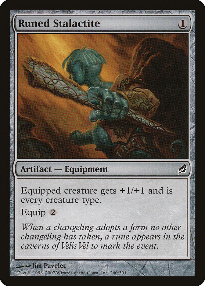 Runed Stalactite [Lorwyn] | Card Merchant Takapuna