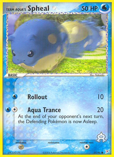 Team Aqua's Spheal (57/95) [EX: Team Magma vs Team Aqua] | Card Merchant Takapuna