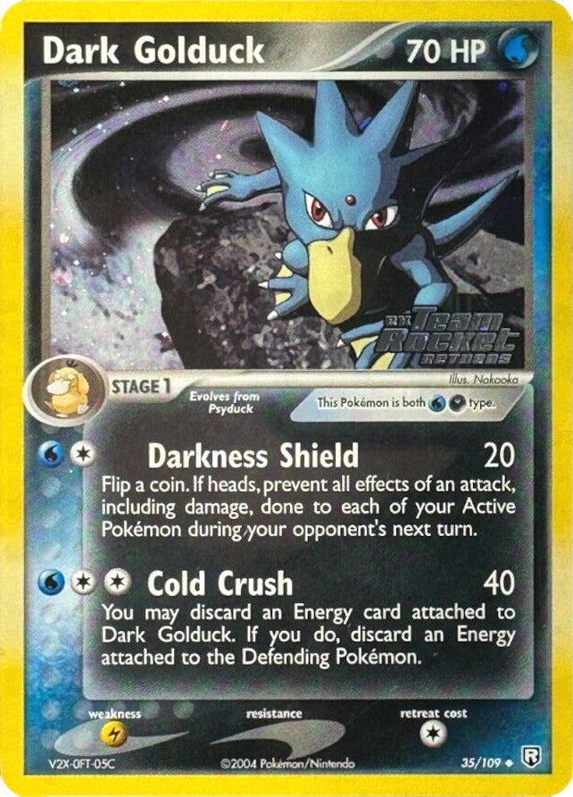 Dark Golduck (35/109) (Stamped) [EX: Team Rocket Returns] | Card Merchant Takapuna