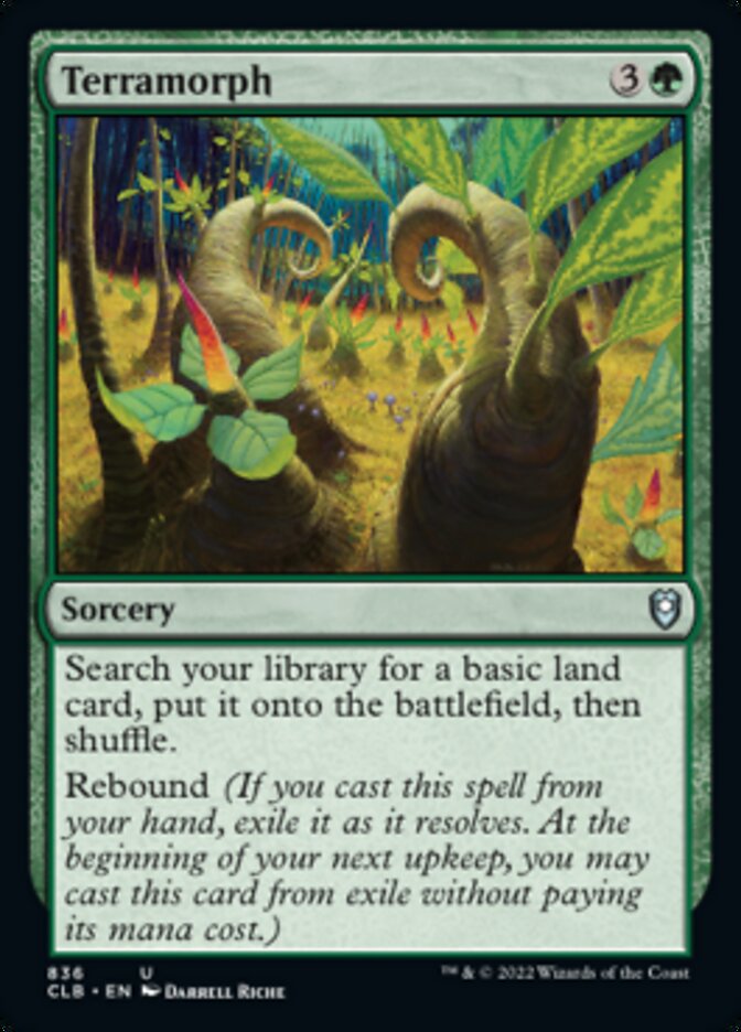 Terramorph [Commander Legends: Battle for Baldur's Gate] | Card Merchant Takapuna