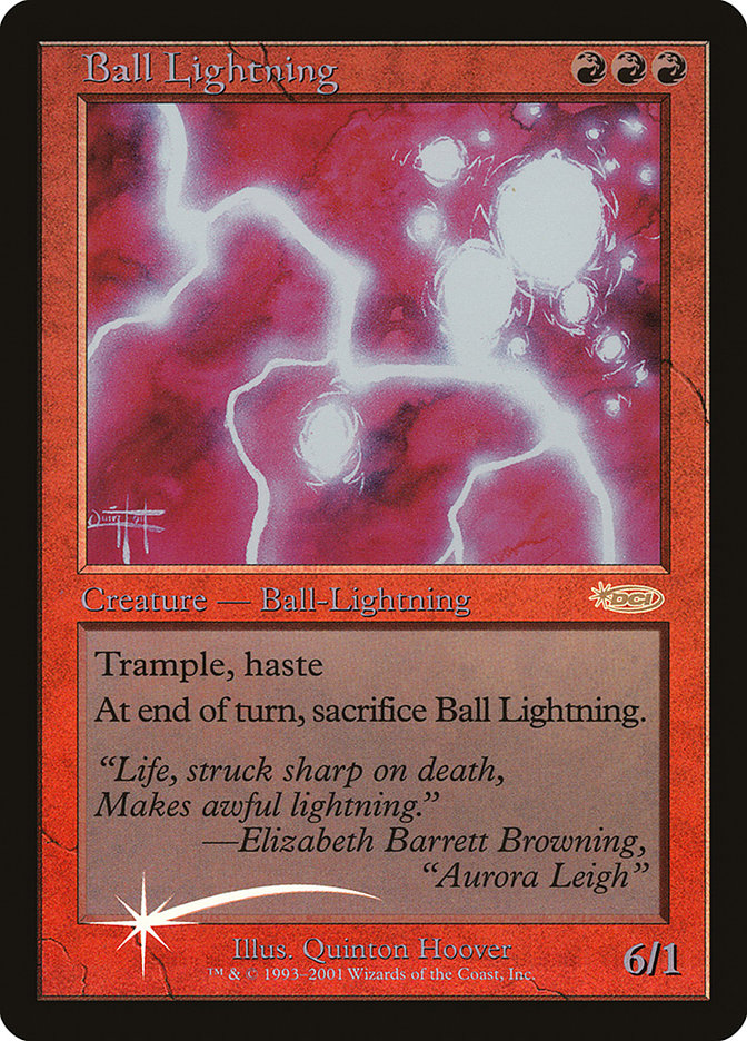Ball Lightning [Judge Gift Cards 2001] | Card Merchant Takapuna