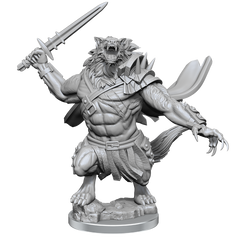D&D Unpainted Miniature MTG Arlinn Kord & Tovolar | Card Merchant Takapuna