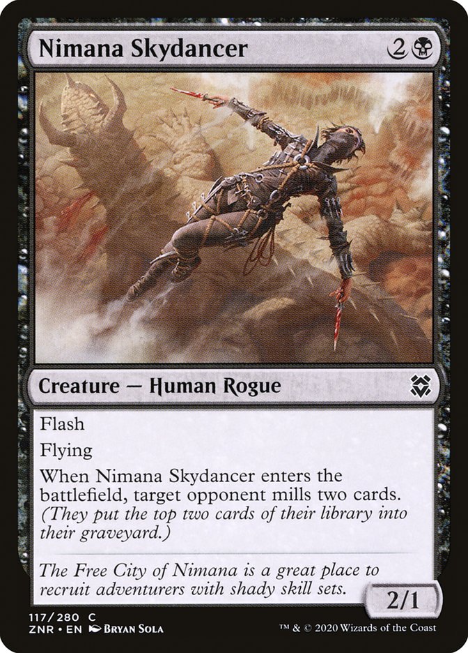 Nimana Skydancer [Zendikar Rising] | Card Merchant Takapuna