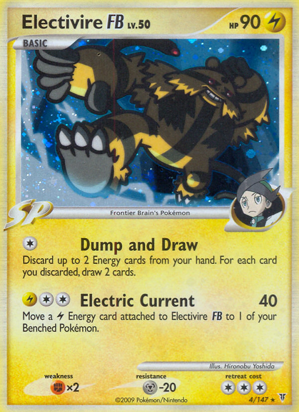 Electivire FB (4/147) [Platinum: Supreme Victors] | Card Merchant Takapuna
