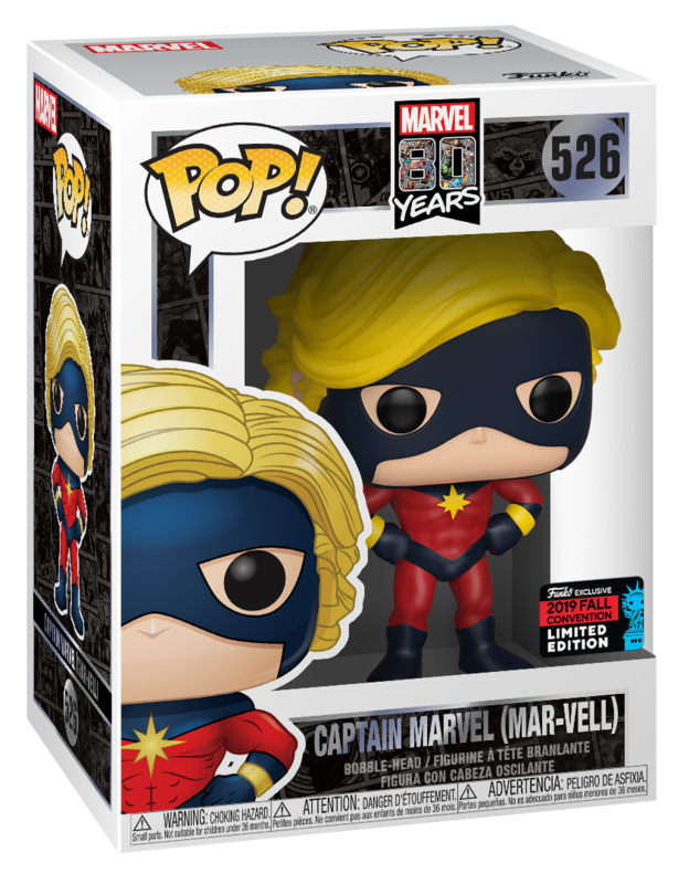 NYCC Marvel 80th Anniversary - Captain Mar-Vell Pop! 526 | Card Merchant Takapuna