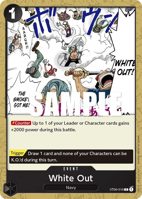 White Out [Starter Deck: Absolute Justice] | Card Merchant Takapuna