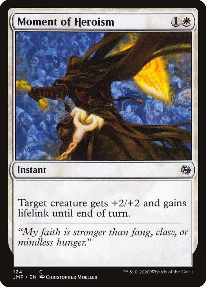 Moment of Heroism [Jumpstart] | Card Merchant Takapuna