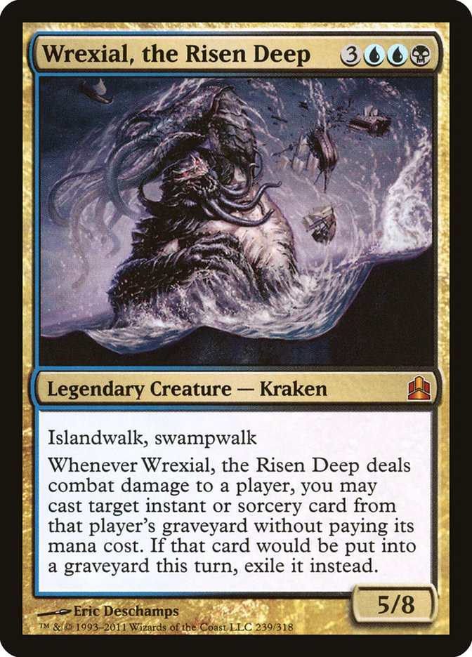 Wrexial, the Risen Deep [Commander 2011] | Card Merchant Takapuna