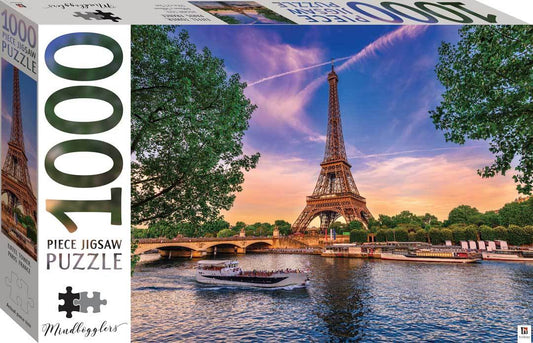 1000 Piece Jigsaw - Eiffel Tower, France