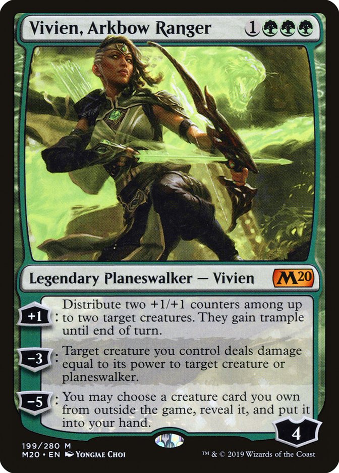 Vivien, Arkbow Ranger [Core Set 2020] | Card Merchant Takapuna