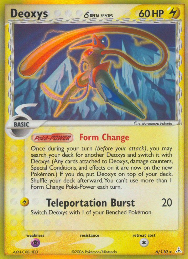 Deoxys (6/110) (Delta Species) [EX: Holon Phantoms] | Card Merchant Takapuna