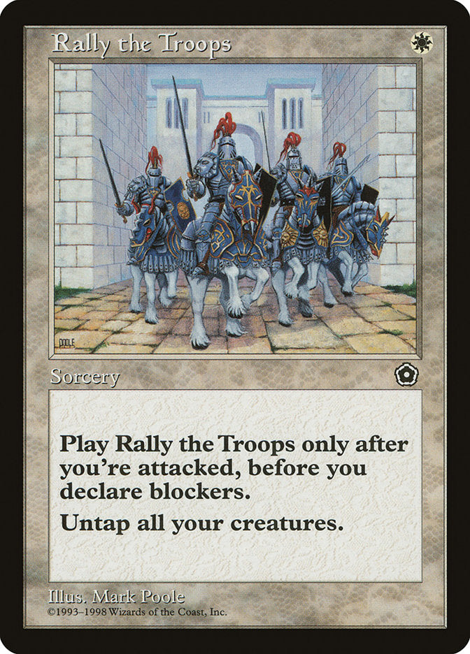 Rally the Troops [Portal Second Age] | Card Merchant Takapuna