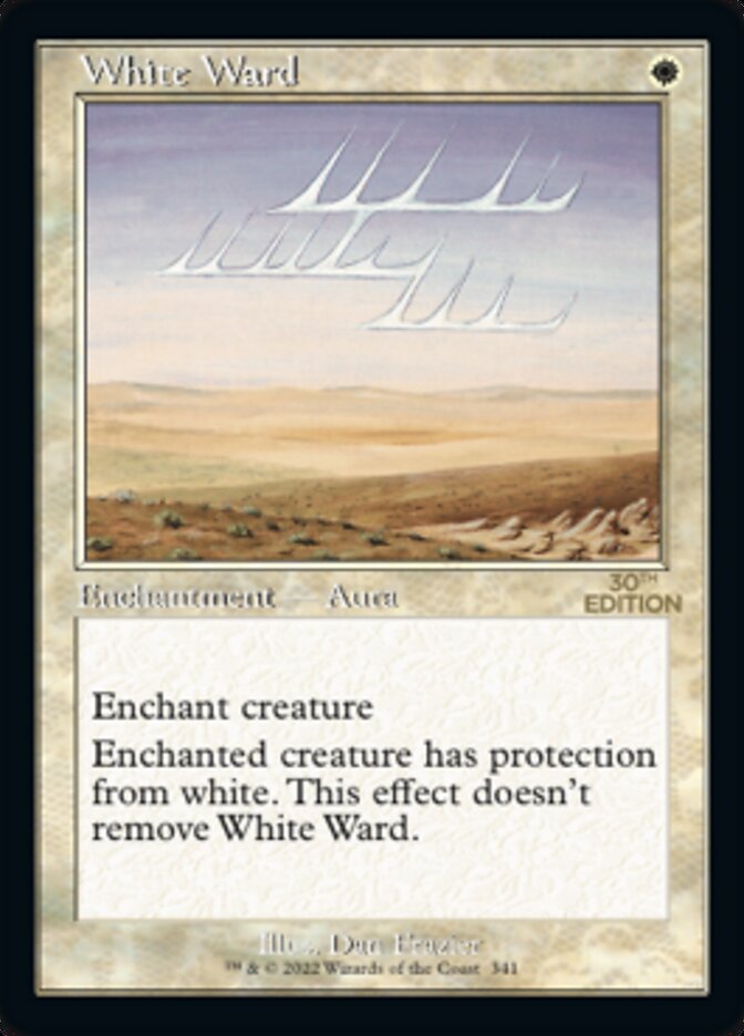White Ward (Retro) [30th Anniversary Edition] | Card Merchant Takapuna