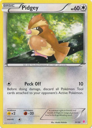 Pidgey (11/30) [XY: Trainer Kit 1 - Wigglytuff] | Card Merchant Takapuna