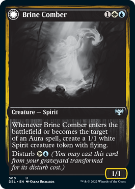 Brine Comber // Brinebound Gift [Innistrad: Double Feature] | Card Merchant Takapuna