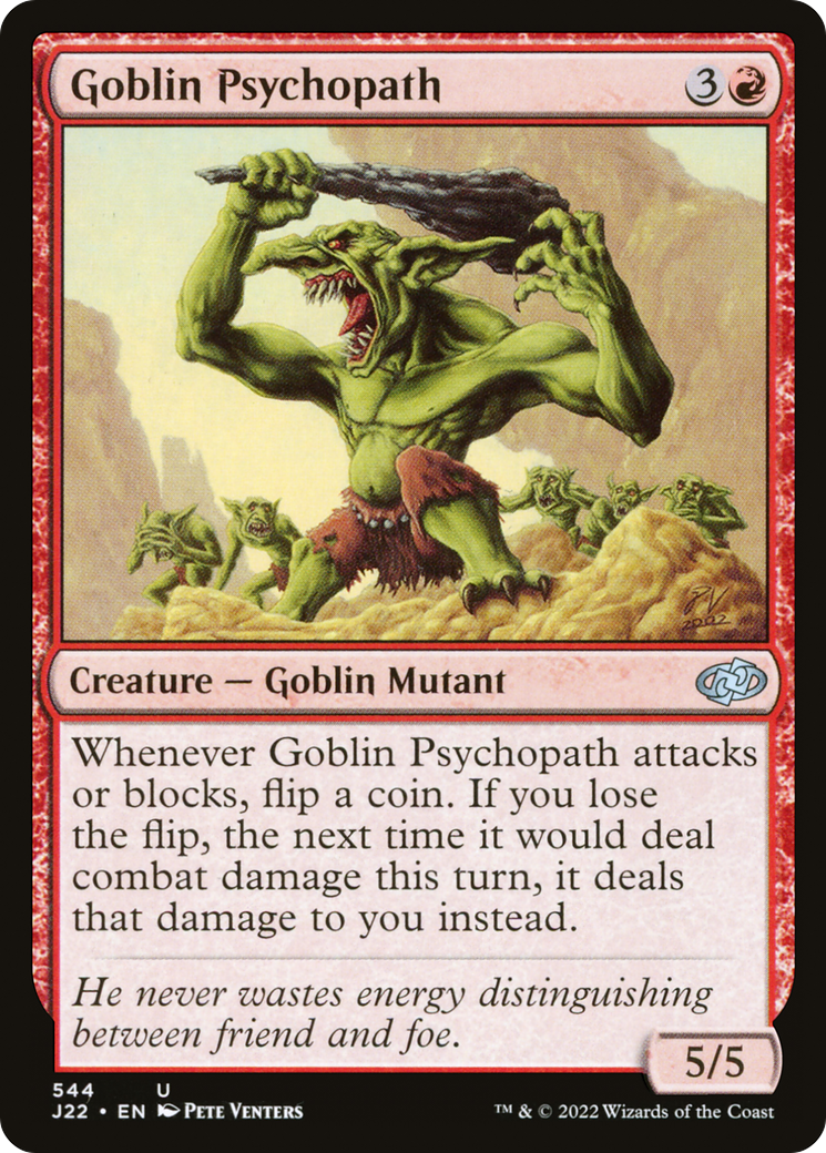 Goblin Psychopath [Jumpstart 2022] | Card Merchant Takapuna