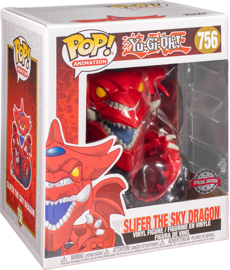 Yu-Gi-Oh! - Slifer the Sky Dragon 6" Pop! 756 | Card Merchant Takapuna