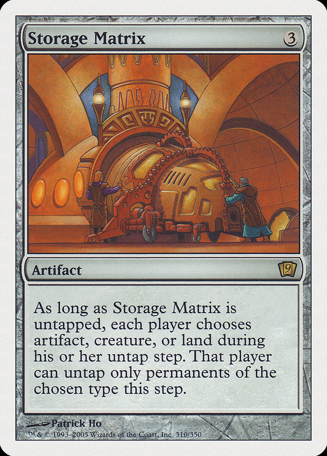Storage Matrix [Ninth Edition] | Card Merchant Takapuna