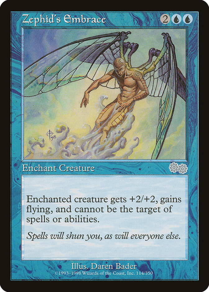 Zephid's Embrace [Urza's Saga] | Card Merchant Takapuna