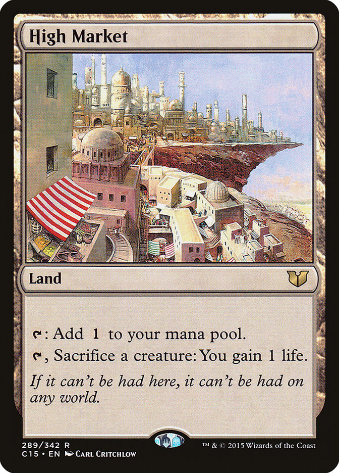 High Market [Commander 2015] | Card Merchant Takapuna