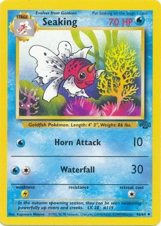 Seaking (46/64) [Jungle Unlimited] | Card Merchant Takapuna