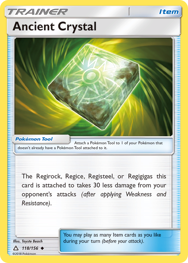 Ancient Crystal (118/156) [Sun & Moon: Ultra Prism] | Card Merchant Takapuna