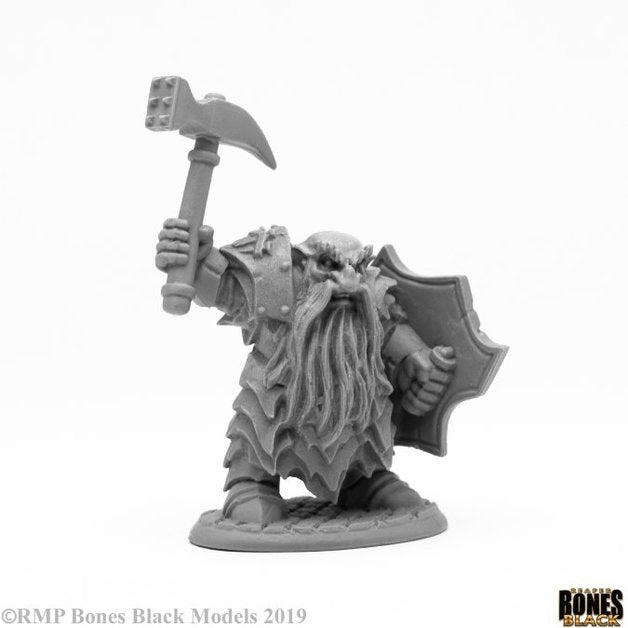 Reaper Bones Black: Dark Dwarf Striker | Card Merchant Takapuna
