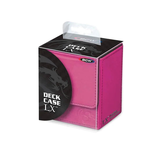 BCW: Deck Case LX - Pink | Card Merchant Takapuna