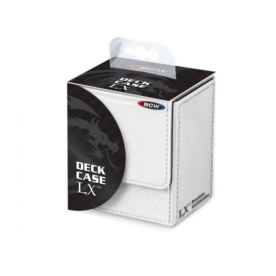 BCW Deck Case LX  - White | Card Merchant Takapuna