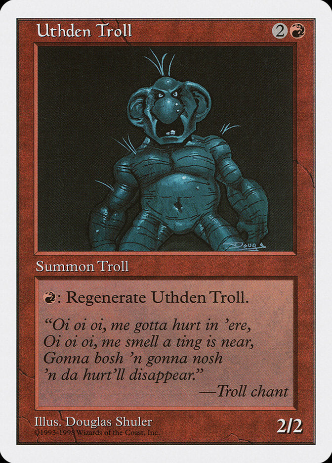 Uthden Troll [Anthologies] | Card Merchant Takapuna