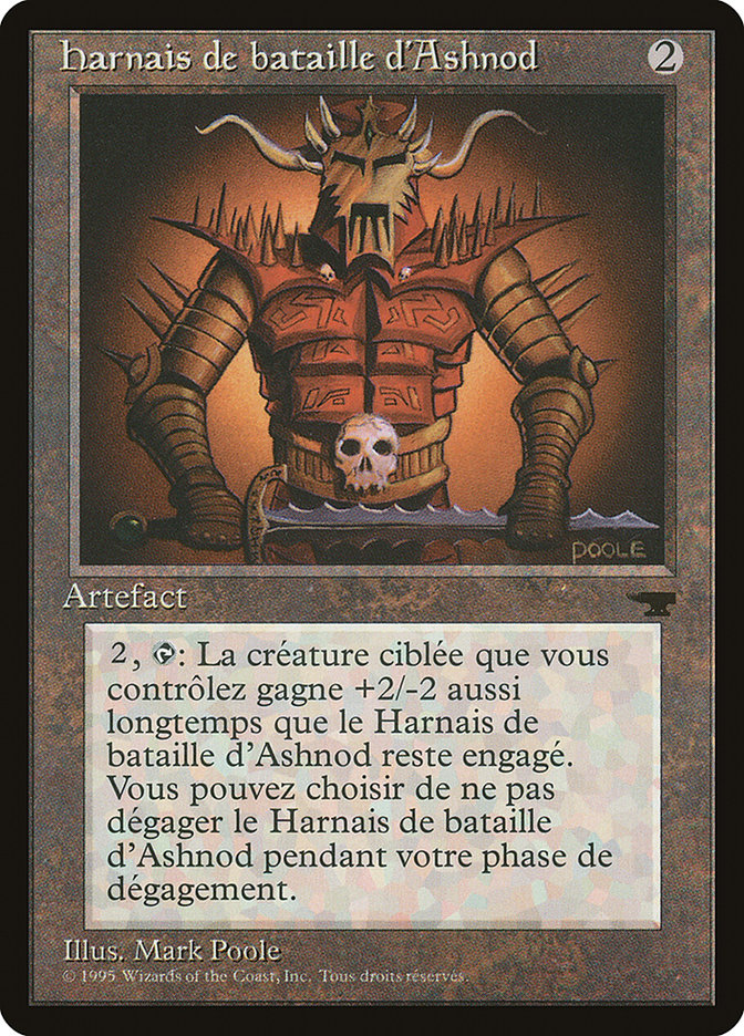 Ashnod's Battle Gear (French) - "harnais de bataille d'Ashnod" [Renaissance] | Card Merchant Takapuna