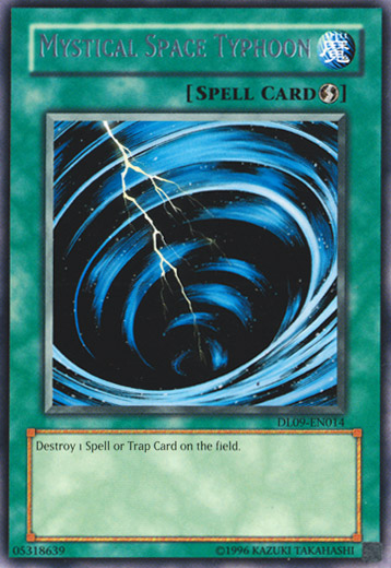 Mystical Space Typhoon (Silver) [DL09-EN014] Rare | Card Merchant Takapuna