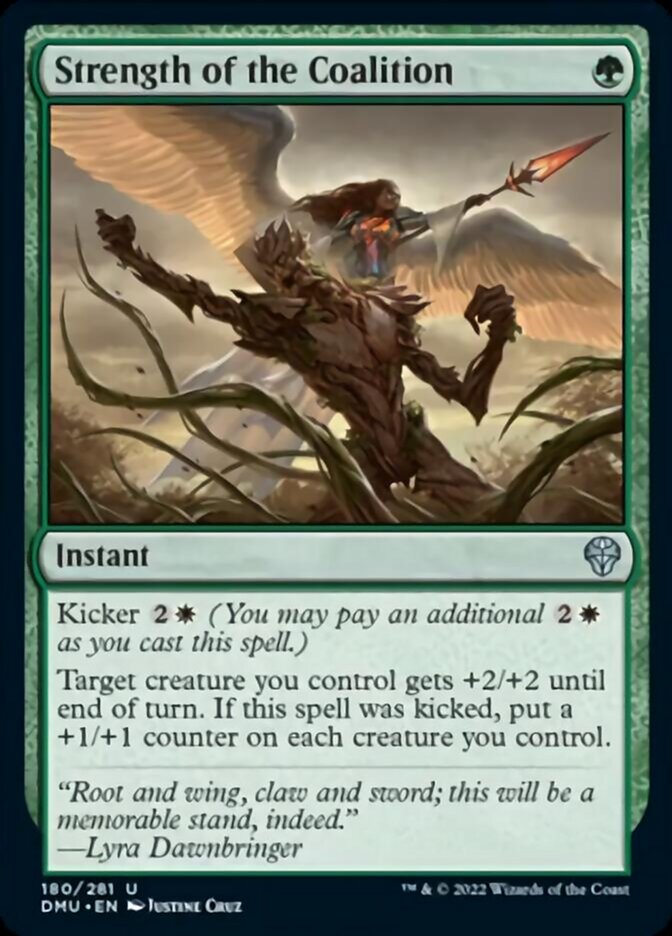 Strength of the Coalition [Dominaria United] | Card Merchant Takapuna