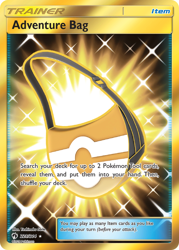 Adventure Bag (228/214) [Sun & Moon: Lost Thunder] | Card Merchant Takapuna