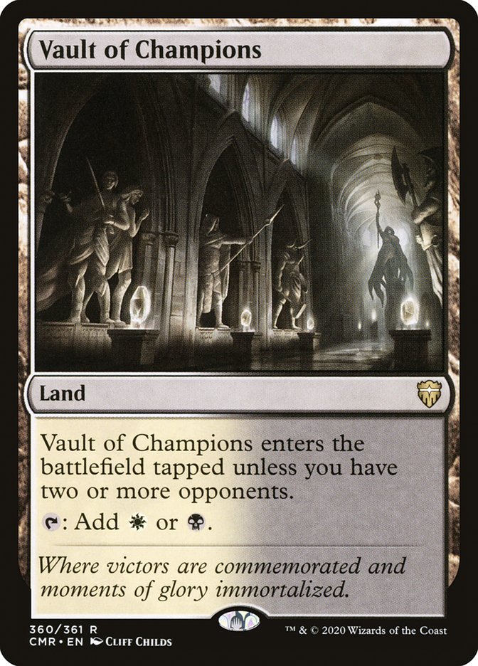 Vault of Champions [Commander Legends] | Card Merchant Takapuna