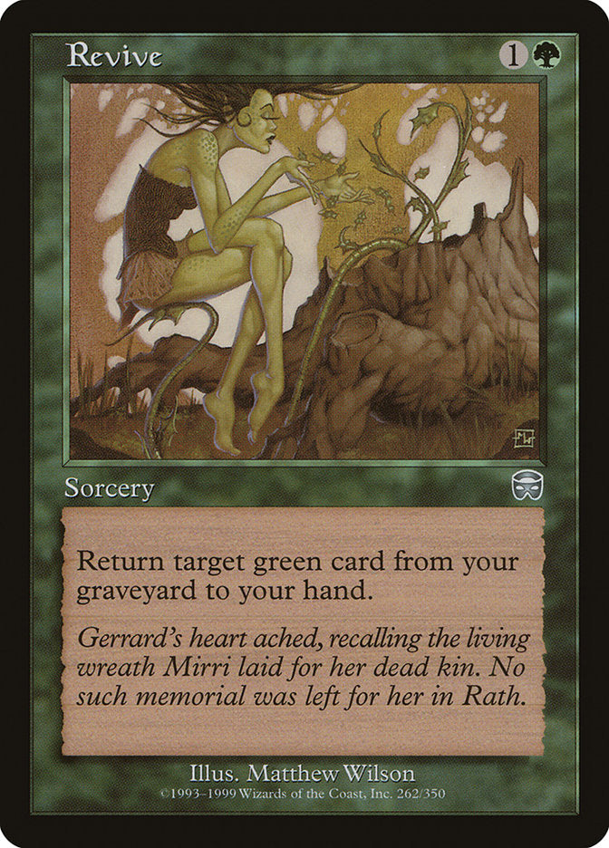 Revive [Mercadian Masques] | Card Merchant Takapuna