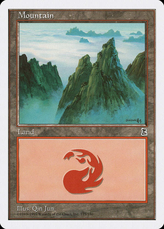 Mountain (175) [Portal Three Kingdoms] | Card Merchant Takapuna