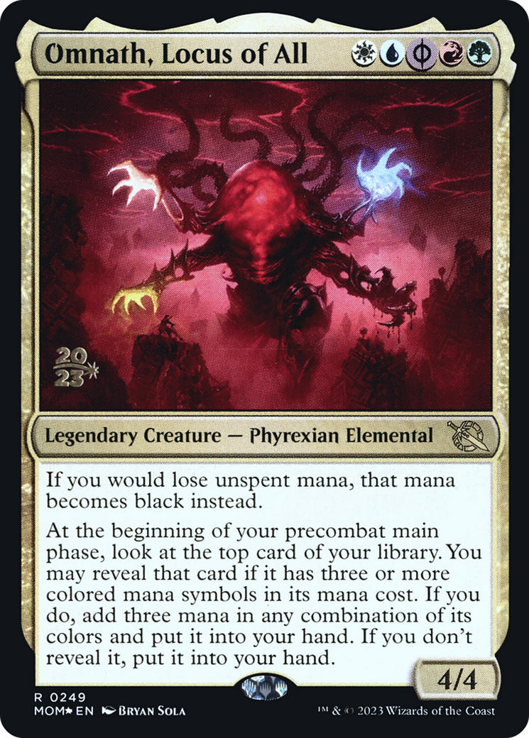 Omnath, Locus of All [March of the Machine Prerelease Promos] | Card Merchant Takapuna