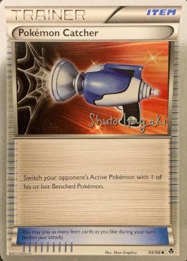 Pokemon Catcher (95/98) (Terraki-Mewtwo - Shuto Itagaki) [World Championships 2012] | Card Merchant Takapuna