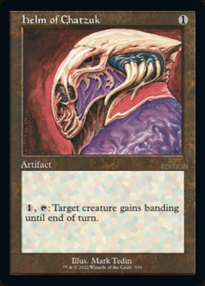 Helm of Chatzuk (Retro) [30th Anniversary Edition] | Card Merchant Takapuna