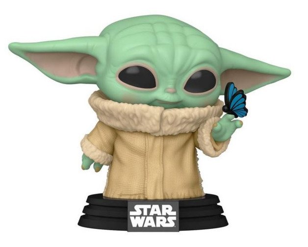 Star Wars - Grogu with Butterfly Pop! 468 | Card Merchant Takapuna