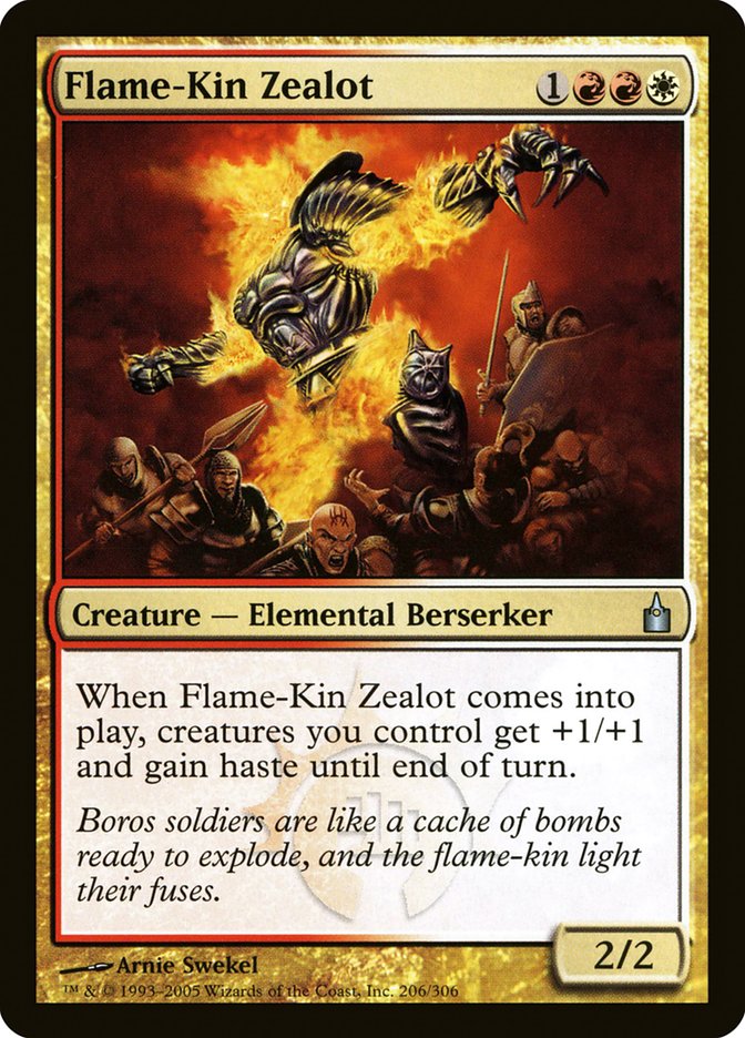 Flame-Kin Zealot [Ravnica: City of Guilds] | Card Merchant Takapuna