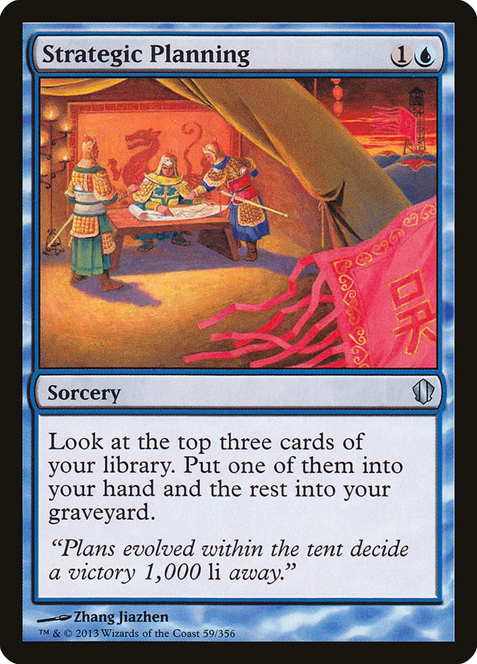 Strategic Planning [Commander 2013] | Card Merchant Takapuna