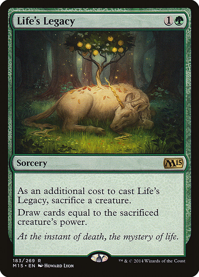 Life's Legacy [Magic 2015] | Card Merchant Takapuna