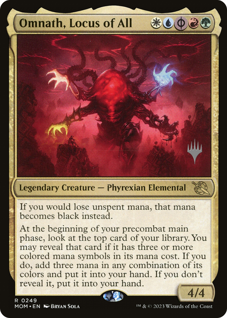 Omnath, Locus of All (Promo Pack) [March of the Machine Promos] | Card Merchant Takapuna
